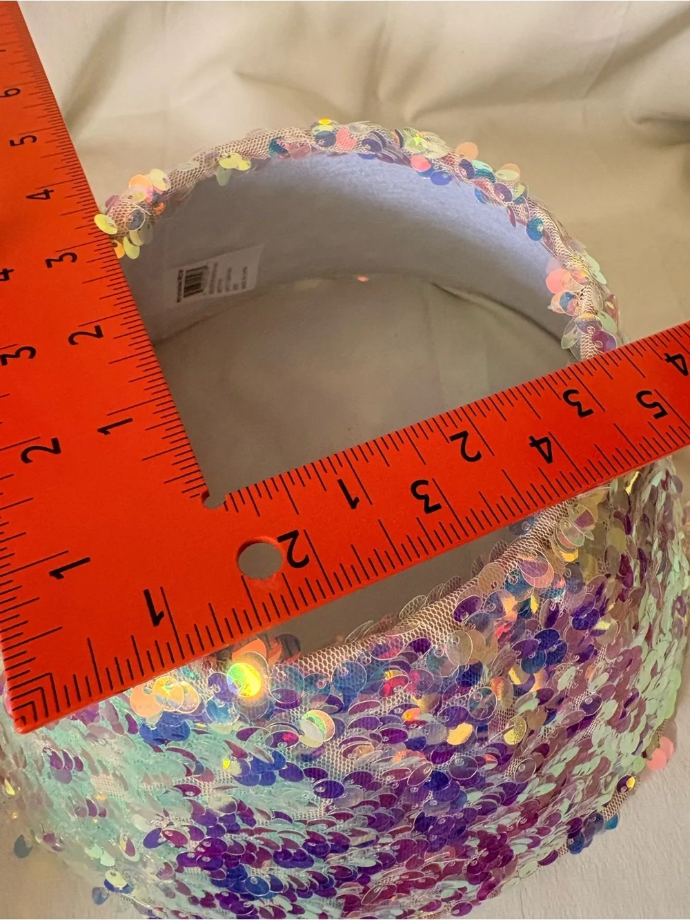 Forever 21 Iridescent Sequin Mini Tree Stand Band